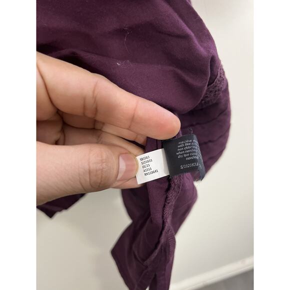 Cottagecore Victorian Inspired Romantic Boho Prairie Top 26 Edwardian Burgundy - Picture 8 of 15